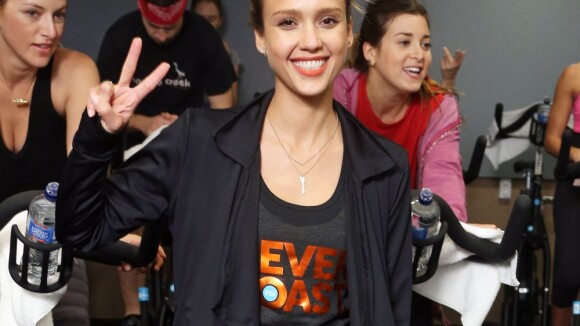 Jessica Alba : Efforts et endurance pour une journée sportive