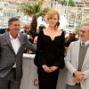 Daniel Auteuil, Nicole Kidman et Steven Spielberg lors du photocall des membres du jury du Festival de Cannes le 15 mai 2013