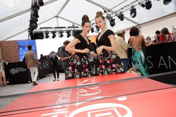 Soirée d'ouverture du Terrazza Martini lors du 66e Festival de Cannes. Le 15 mai 2013.