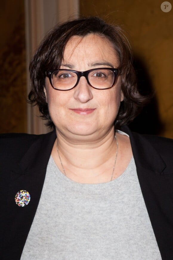 Catherine Benguigui à la conférence de presse du Mondial La Marseillaise à Pétanque. A l'hôtel Normandy, à Paris, le 16 mai 2013.