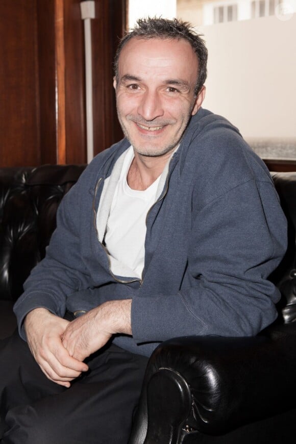 Pascal Sellem à la conférence de presse du Mondial La Marseillaise à Pétanque. A l'hôtel Normandy, à Paris, le 16 mai 2013.