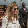 Valérie Trierweiler en visite humanitaire à Gao au Mali, le 16 mai 2013.
