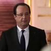 François Hollande lors d'une conférence de presse à l'Elysée le 16 mai 2013.