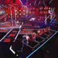Les finalistes se lancent dans l'arène pour la finale de The Voice 2 le samedi 18 mai 2013 sur TF1
