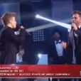 Lois et Christophe Maé en duo pour la finale de The Voice 2 le samedi 18 mai 2013 sur TF1