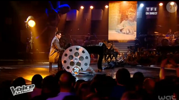 Olympe dans The Voice 2 sur TF1.