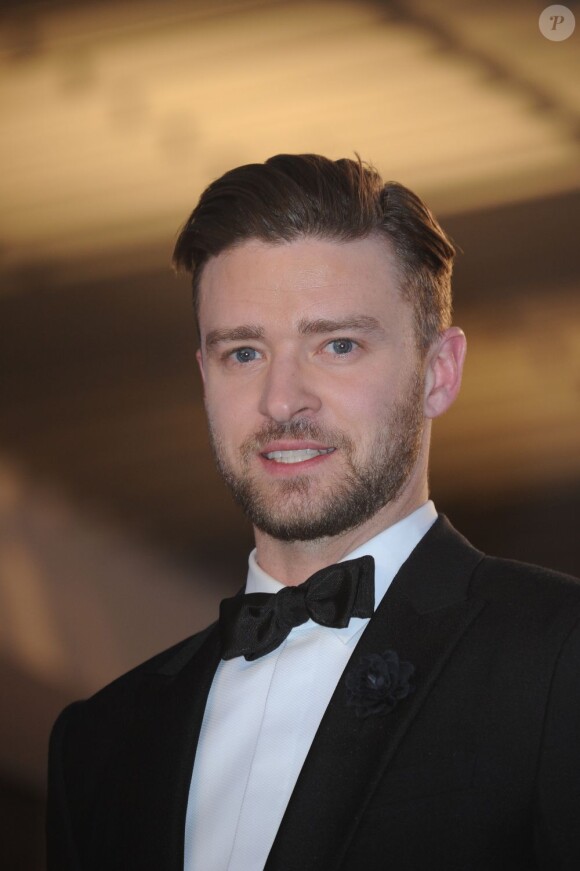 Justin Timberlake pendant la montée des marches du film Inside Llewyn Davis lors du 66e festival du film de Cannes, le 19 mai 2013.