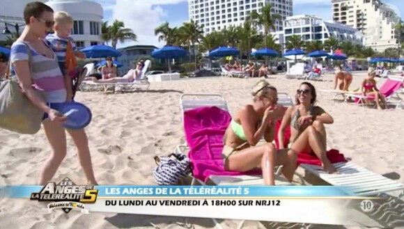 Amélie en larmes retrouve son petit Hugo à Miami dans Les Anges de la télé-réalité 5