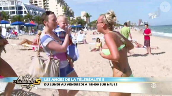 La Belge Amélie retrouve son petit Hugo à Miami dans Les Anges de la télé-réalité 5