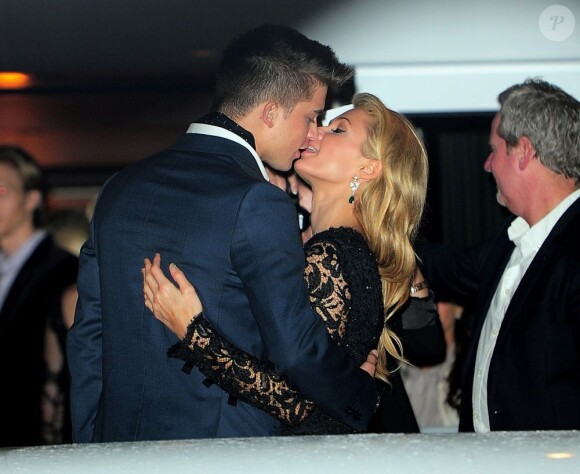 Paris Hilton et River Viiperi à Cannes, le 18 mai 2013.