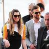 Justin Timberlake et Jessica Biel chic pour l'émission Le Grand Journal à Cannes, le 20 mai 2013.