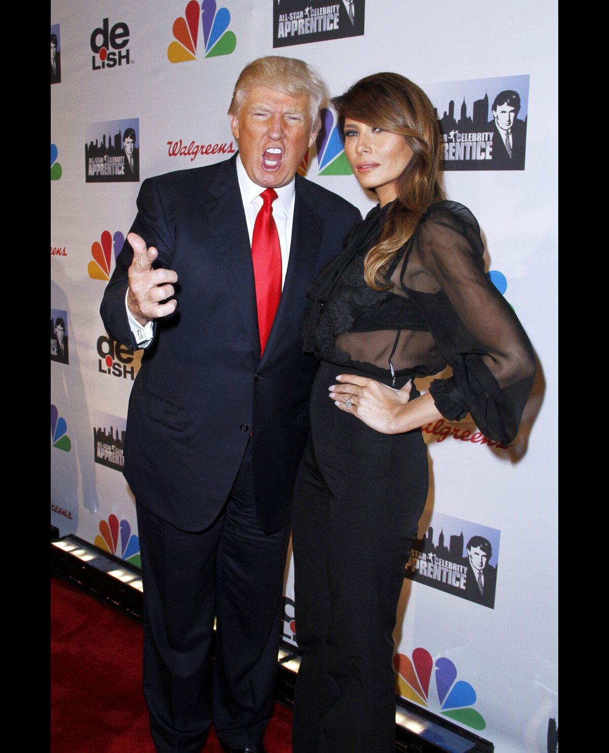 Photo : Donald Trump et sa femme Mélanie Trump à New York le 19 mai