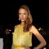 Alessandra Ambrosio, ravissante en Elie Saab, assiste à la soirée de Grisogono à l'hôtel du Cap-Eden-Roc. Antibes, le 21 mai 2013.