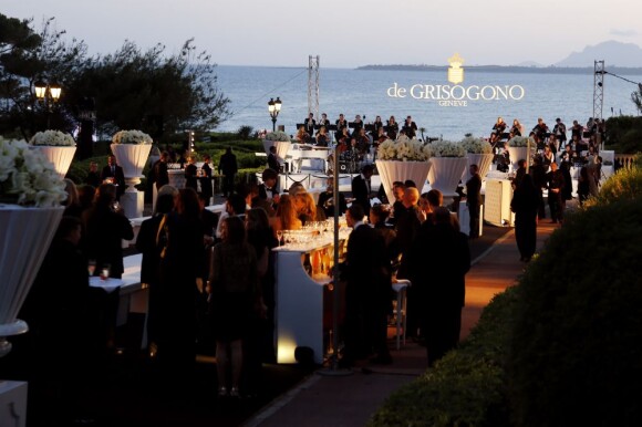 Soirée organisée par le bijoutier-joaillier de Grisogono à l'hôtel du Cap-Eden-Roc. Antibes, le 21 mai 2013.