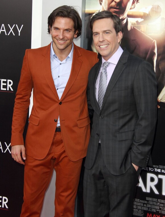 Bradley Cooper et Ed Helms à Los Angeles, le 20 mai 2013.