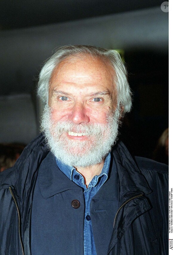 Georges Moustaki à Paris le 16 septembre 1999. 