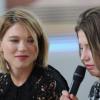 Adèle Exarchopoulos et Léa Seydoux évoque le film La Vie d'Adèle pendant l'émission Le Grand Journal à Cannes, le 22 mai 2013.