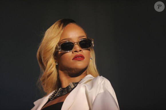 Rihanna en concert lors de la 12e édition du Festival Mawazine à Rabat. Le 24 mai 2013.