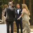 Exclusif - Invités au mariage de l'acteur Aaron Paul et Lauren Parsekian au Cottage Pavilion à Malibu, le 26 mai 2013.