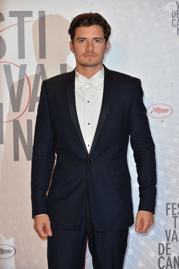 Orlando Bloom chic pour le dîner des lauréats au Festival de Cannes le 26 mai 2013.