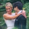 Mariage de l'actrice Katrina Bowden et de Ben Jorgensen à New York, le 19 mai 2013. La cérémonie s'est déroulée aux Jardins botaniques de Brooklyn.