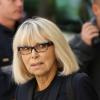 Mireille Darc aux obsèques de Pierre Mondy. A Paris le 20 septembre 2012.