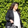 Kim Kardashian, enceinte et chic à Los Angeles, le 28 mai 2013.