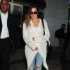 Khloé Kardashian arrive à l'aéroport JFK à New York, le 28 mai 2013.