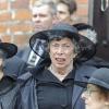 La princesse Elisabeth aux obsèques du comte Christian de Rosenborg, ancien prince de Danemark, le 29 mai 2013 à l'église et au cimetière de Lyngby. Outre sa veuve Anne Dorte et leurs trois filles, la reine Margrethe II de Danemark, le prince Henrik, la princesse Benedikte et la princesse Marie assistaient à l'office, conduit par Julie Schmidt.