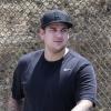 Exclusif - Rob Kardashian, 26 ans, fait du sport à Culver City près de Los Angeles, le 15 mai 2013.