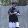 Exclusif - Rob Kardashian fait du sport à Culver City près de Los Angeles, le 15 mai 2013.