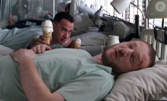 Flynt cotoie Tom Hanks dans Forrest Gump pour le clip de "Mon Pote".