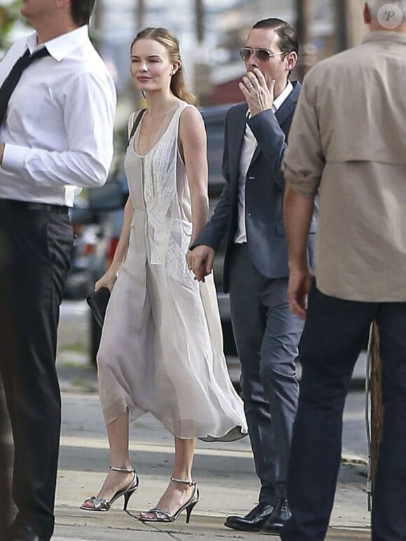 Kate Bosworth et Michael Polish au Mariage de l'actrice Lake Bell et de Scott Campbell le 1er juin 2013 à la Nouvelle-Orleans
Photo exclusive