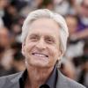 Michael Douglas lors du photocall du film Ma vie avec Liberace à Cannes le 21 mai 2013.