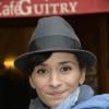 Rachida Brakni arrive au Théâtre Edouard Vll à Paris le 3 juin 2013.
