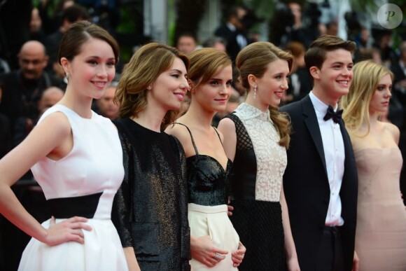 L'équipe du film The Bling Ring lors du Festival de Cannes 2013