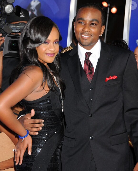 La jeune Bobbi Kristina et Nick Gordon, le 16 août 2012 à Los Angeles.