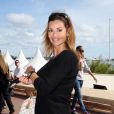 Ingrid Chauvin enceinte au Festival de Cannes en mai 2013