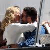 Cameron Diaz et Taylor Kinney vont s'embrasser sur le tournage du film The Other Woman à New York, le 4 Juin 2013.