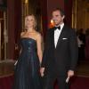 Le prince Nikolaos de Grèce et la princesse Tatiana au Grand Hotel de Stockholm le 7 juin 2013 pour le dîner privé offert à l'occasion du mariage de la princesse Madeleine et de Chris O'Neill.