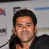 Jamel Debbouze lors de la conférence de presse du festival Marrakech du rire à Marrakech, le 8 juin 2013.