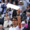 David Ferrer s'est incliné en finale de Roland-Garros face à Rafael Nadal (6-3, 6-2, 6-3) le 9 juin 2013