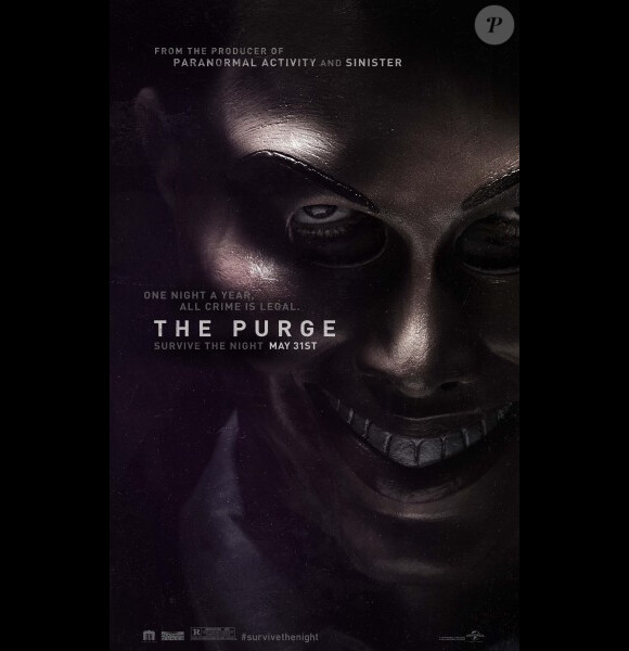 Affiche officielle du film The Purge.