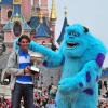 Comme après chaque victoire à Roland-Garros, Rafael Nadal est allé le lendemain de son triomphe dans l'édition 2013 fêter son succès à Disneyland Paris, le 10 juin 2013.