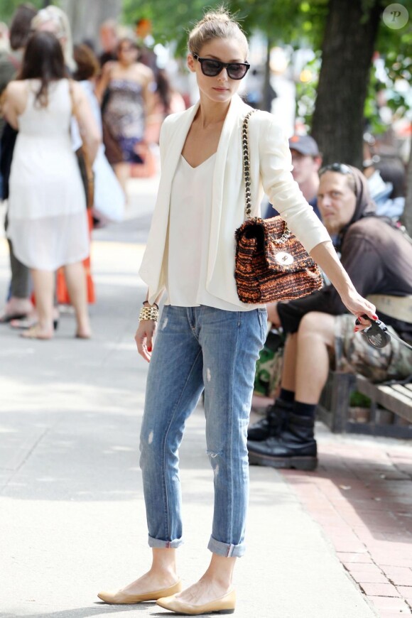 Olivia Palermo à New York, le 9 juin 2013.