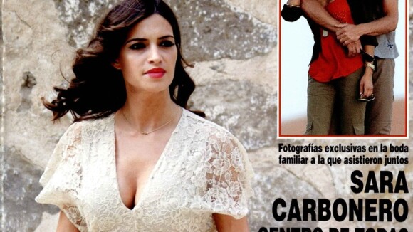 Sara Carbonero : Décolletée et star d'un mariage au côté d'Iker Casillas