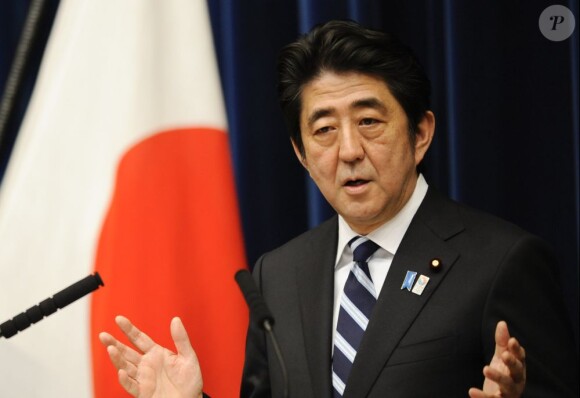 Shinzo Abe le 15 mars à Tokyo.
