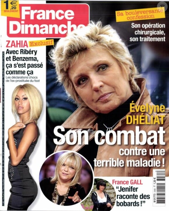 Magazine France Dimanche du 14 juin 2013.