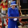 La reine Elizabeth II lors de la parade Trooping the Colour le 15 juin 2013 à Londres.