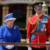 La reine Elizabeth II lors de la parade Trooping the Colour le 15 juin 2013 à Londres.
